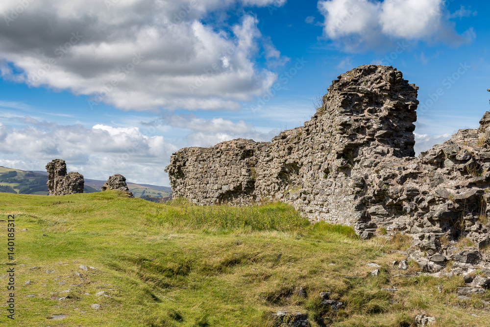 Castell Dinas Bran, near Llangollen, Denbighshire, Wales, UK