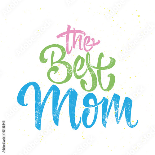 Greeting card for the best mother.