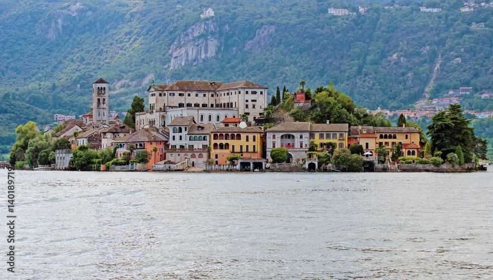 Fototapeta premium Isola di San Giulio (Lago d'Orta)