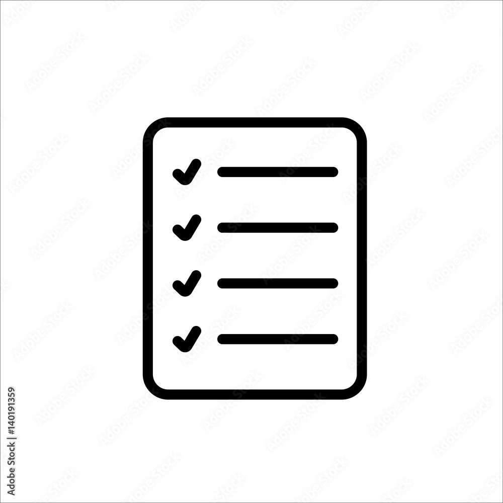 document icon on white background document icon on white background