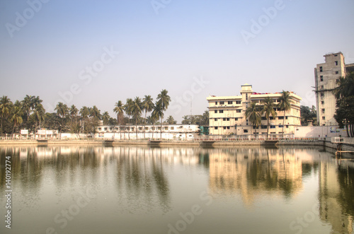 The famous Hadis park in the center of Khulna in Bangladesh 