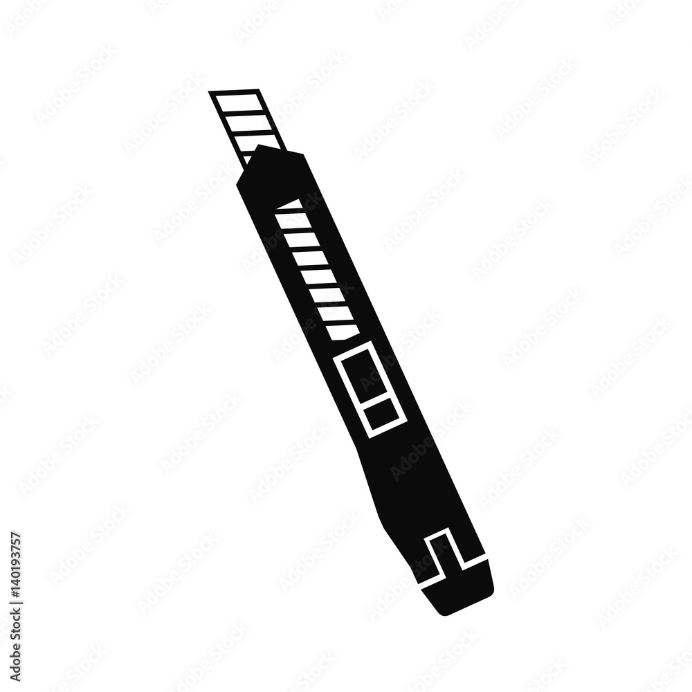 Clerical knife vector icon
