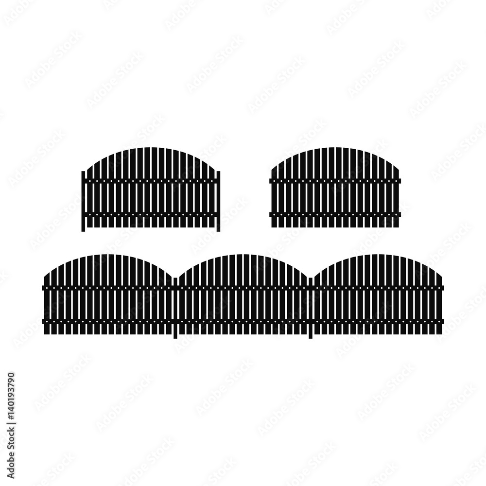 Wooden fence vector illustration Wooden fence vector illustration