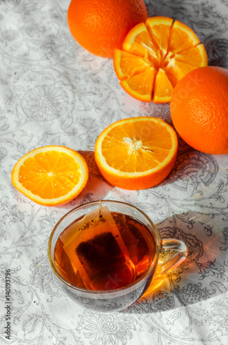 Vitamin orange tea