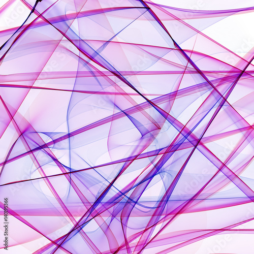 Business square abstract background with mess of chaotic color lines