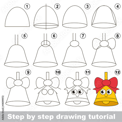 Drawing tutorial for preschool children.