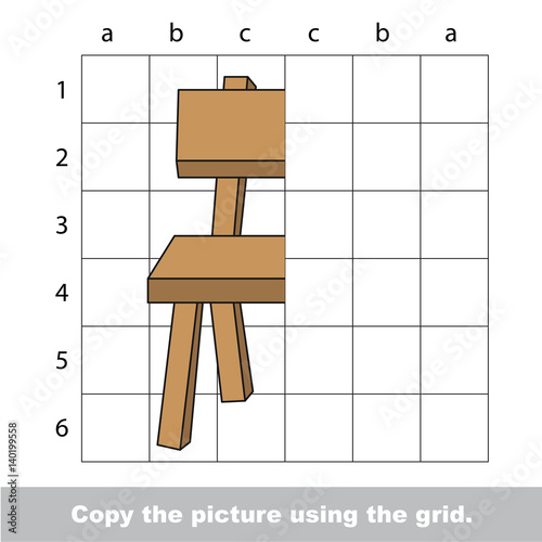 Drawing tutorial for kids. Educational kid game.