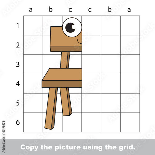Drawing tutorial for kids. Educational kid game.