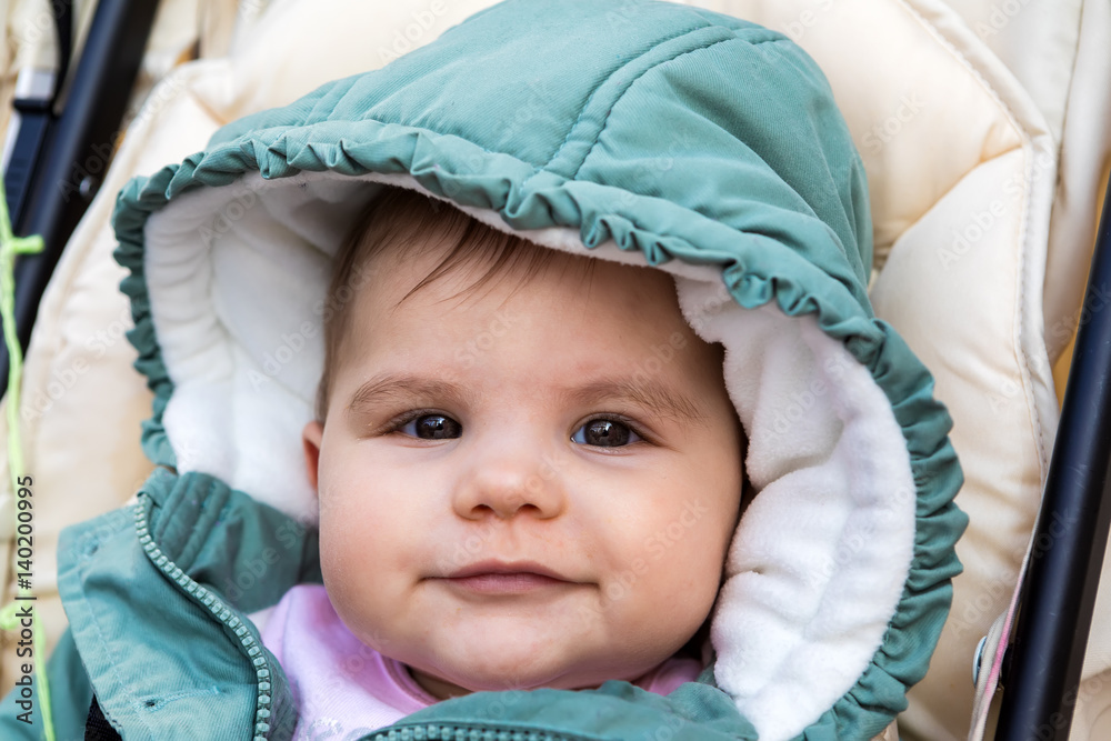 beautiful happy baby girl the winter beautiful happy baby girl the winter