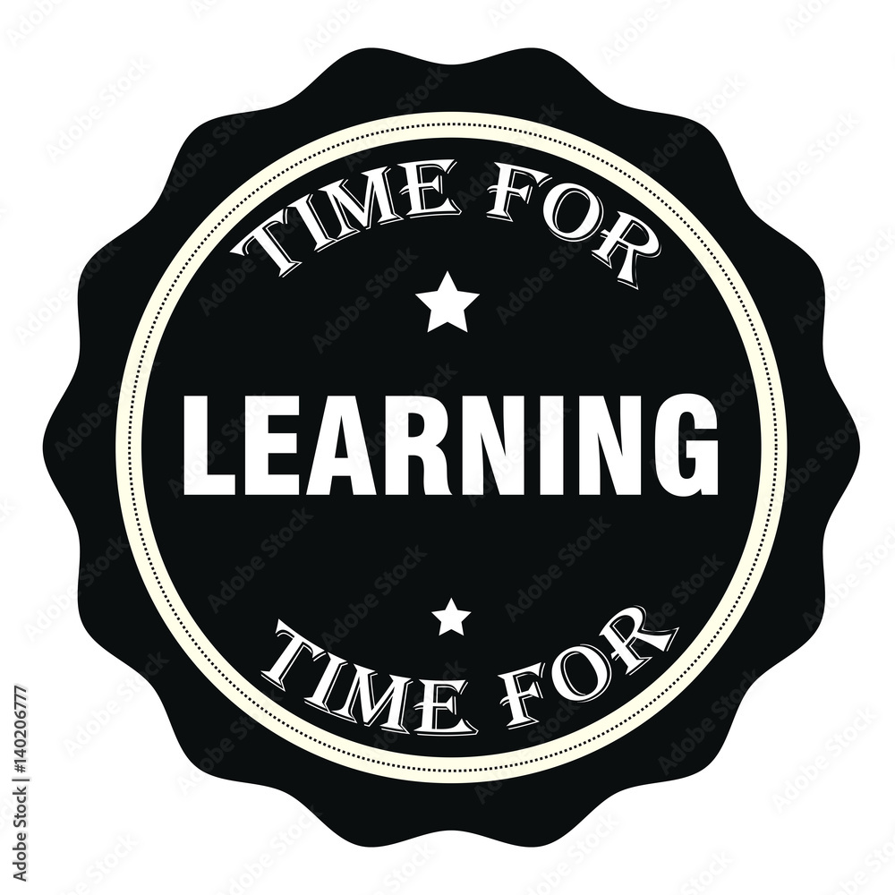 Time For Learning Stamp..Sign.Seal.Logo Time For Learning Stamp..Sign.Seal.Logo