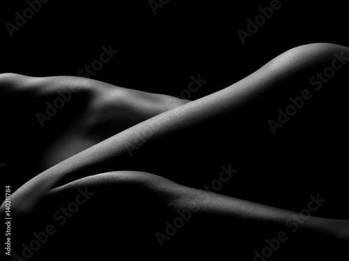 Fototapeta Sexy body nude woman