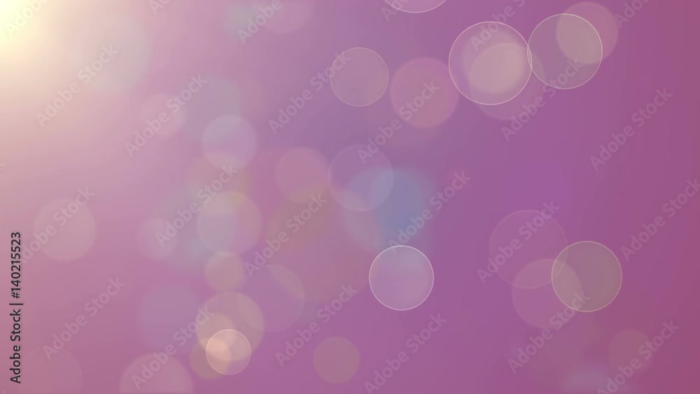 Abstract pink background with bokeh. Animations. With a central location for the text . Abstract pink background with bokeh. Animations. With a central location for the text .