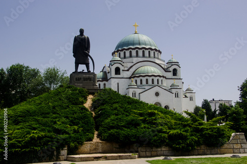 Orthodox Temple of St. Sava in Belgrade photo