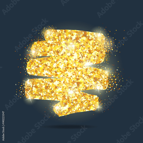 shiny golden background