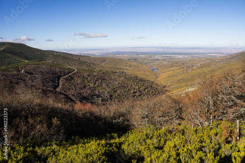 Mountains in Segovia, Central Spain