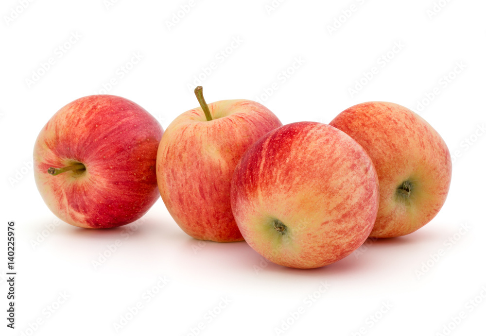 Red apple isolated on white background cutout Red apple isolated on white background cutout