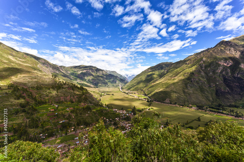 Valle Sagrado - Sacred Valley in the Cuzco region, Peru, South America