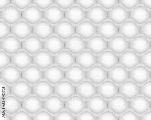 Fototapeta Naklejka Na Ścianę i Meble -  Bubble wrap seamless pattern vector illustration