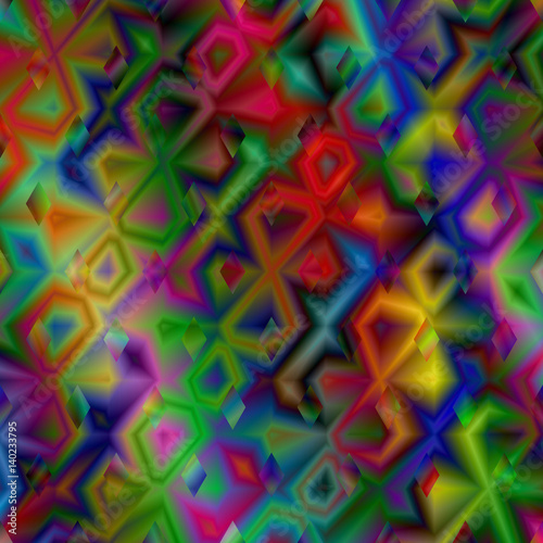 Background geometric colorful