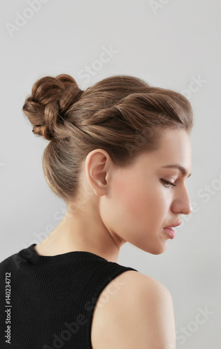 Young beautiful woman with ...