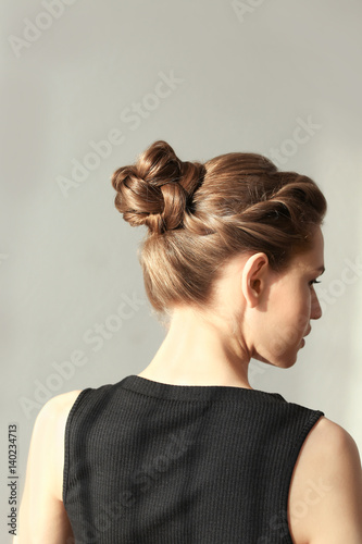 Young beautiful woman with ...