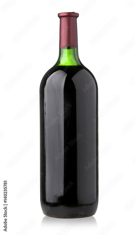 big wine bottle