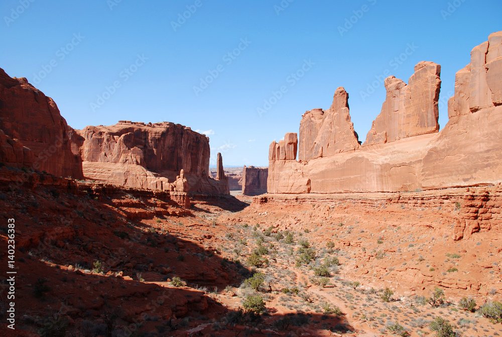 Fototapeta premium Arches National Park near Moab, Utah