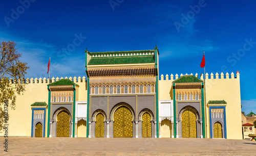 Dar El-Makhzen, the Royal Palace in Fes, Morocco