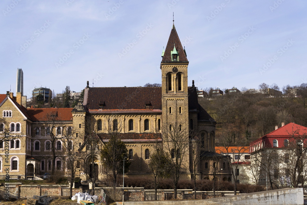 Annunciation Church of Saint Gabriel in Prague, Czech republic