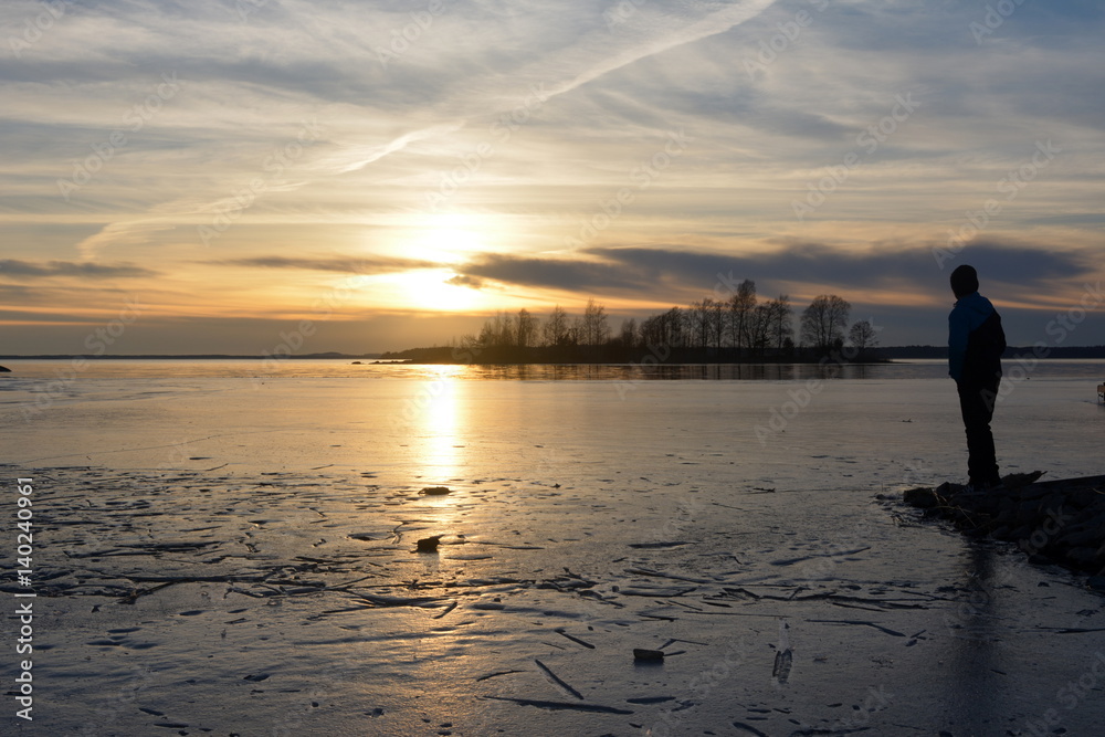 Fototapeta premium Sunset