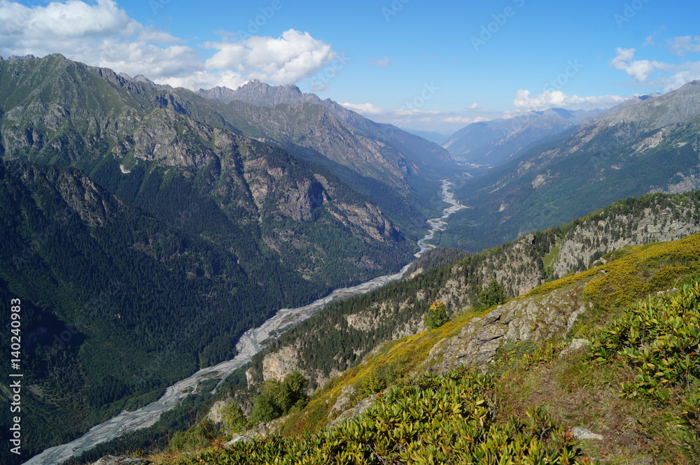 Obraz premium Домбай