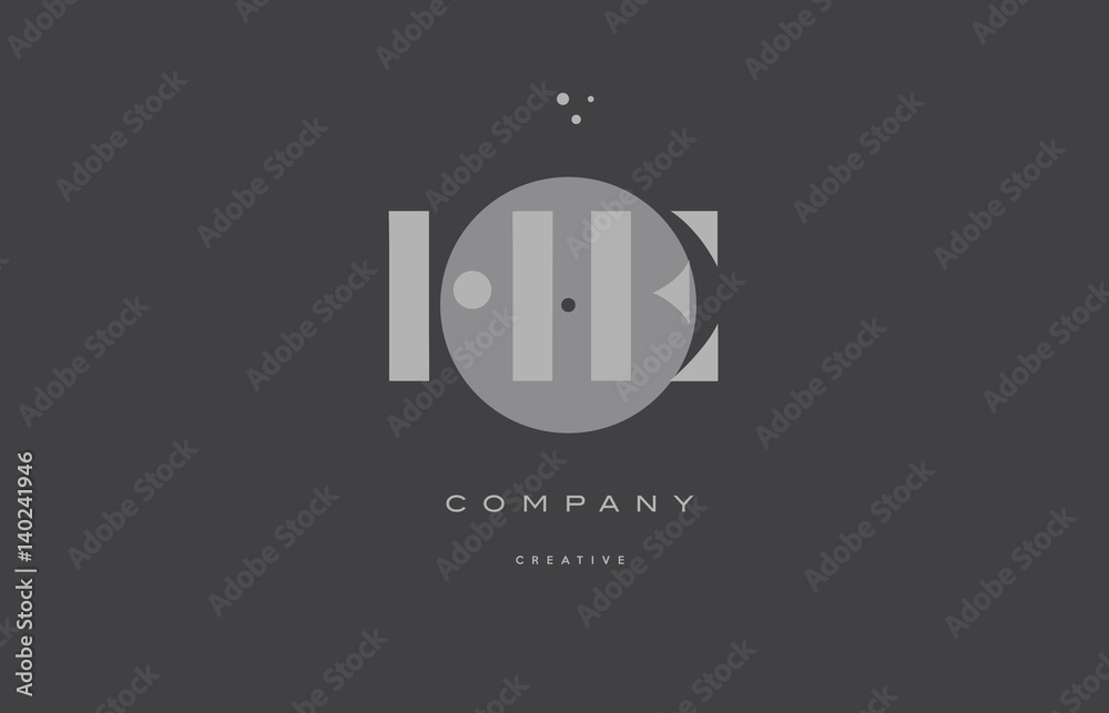 he h e grey modern alphabet company letter logo icon he h e grey modern alphabet company letter logo icon