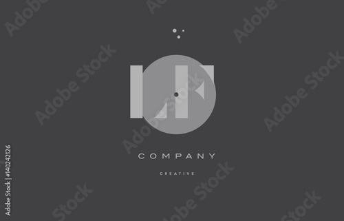 Free Download lf l f  grey modern alphabet company letter logo icon - GFXLoad