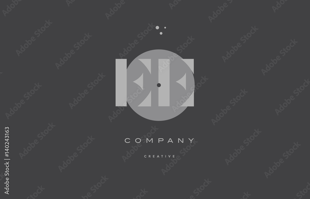 ee e e grey modern alphabet company letter logo icon ee e e grey modern alphabet company letter logo icon