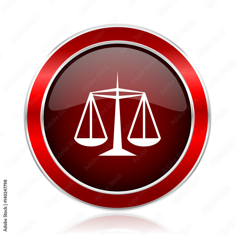 Justice vector icon. Justice vector icon.