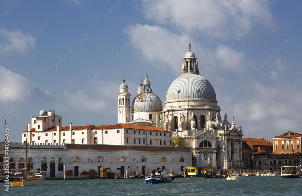 St. Maria of Salute Basilica, Venice, Italy.