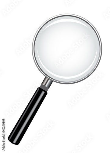Realistic Magnifying Glass