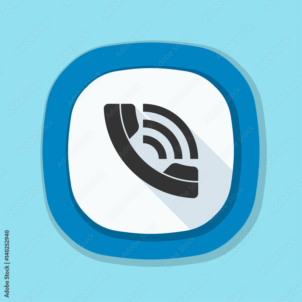 Call Contact button Illustration