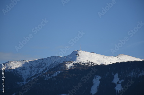 Goldeck, Berg, Kärnten, Sender, Sendemast, Winter, Schnee, Winter photo