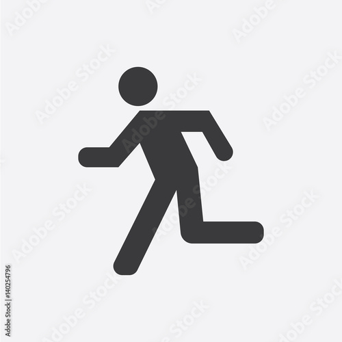 Running man icon