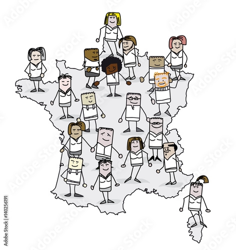 Diversité de la population française