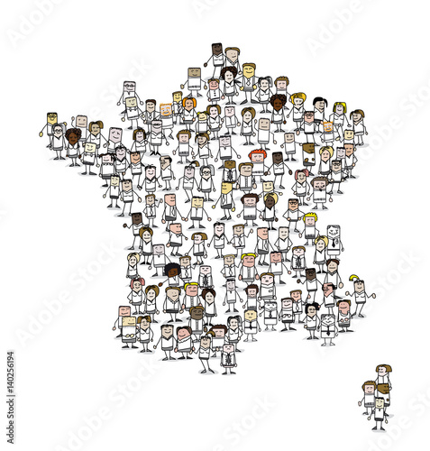 Diversité de la population française