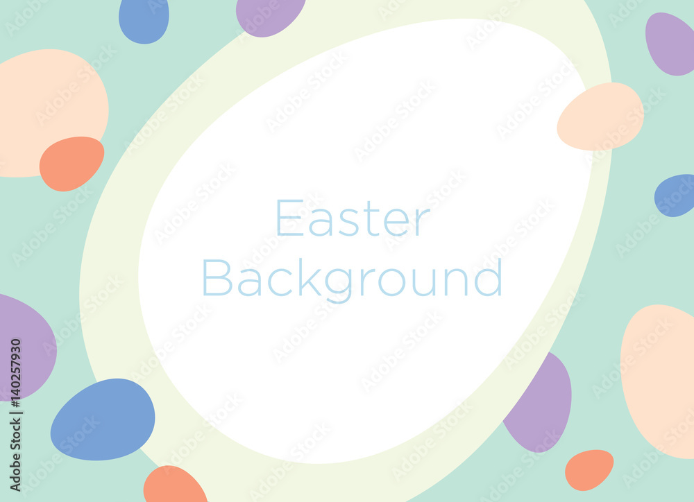 Abstract easter background. Template for the design of congratulations, advertising messages, invitations and cards