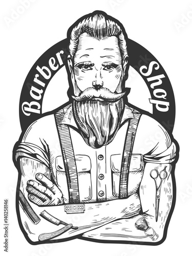 Barber portrait