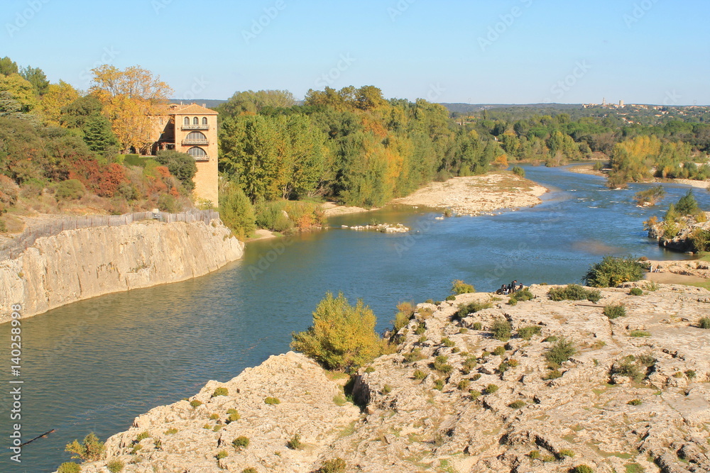 Le Pont du Gard en France