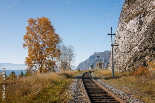 Autumn on the Circum-Baikal Railway