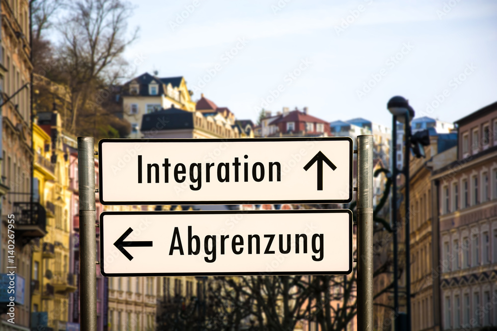 Schild 206 - Integration