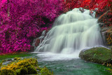 beautiful waterfall in rainforest at phu tub berk mountain  phetchabun, Thailand (Mun Dang waterfalls)