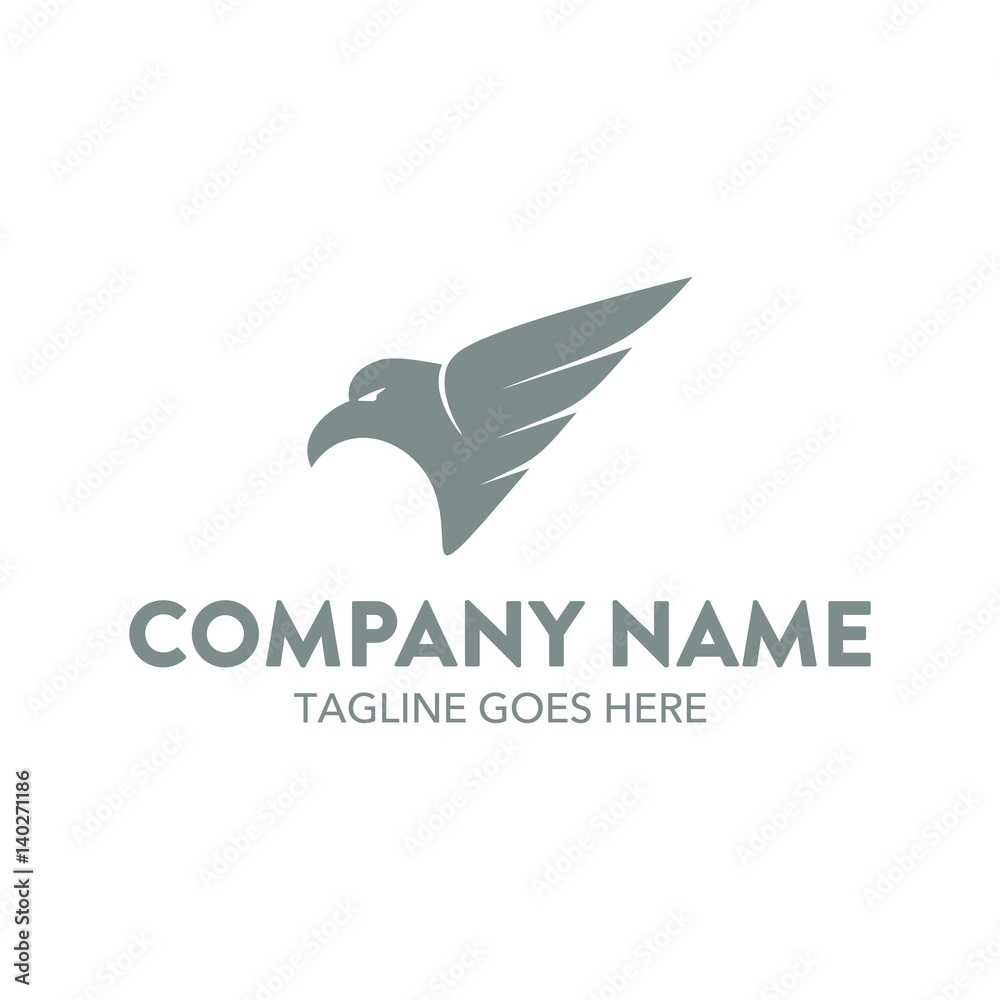 Eagle Unique Logo Template Eagle Unique Logo Template