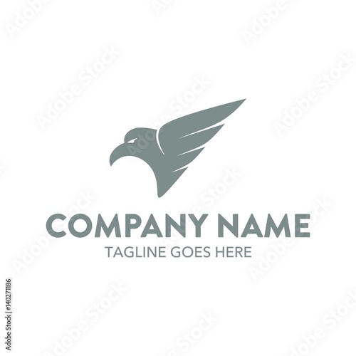 Eagle Unique Logo Template